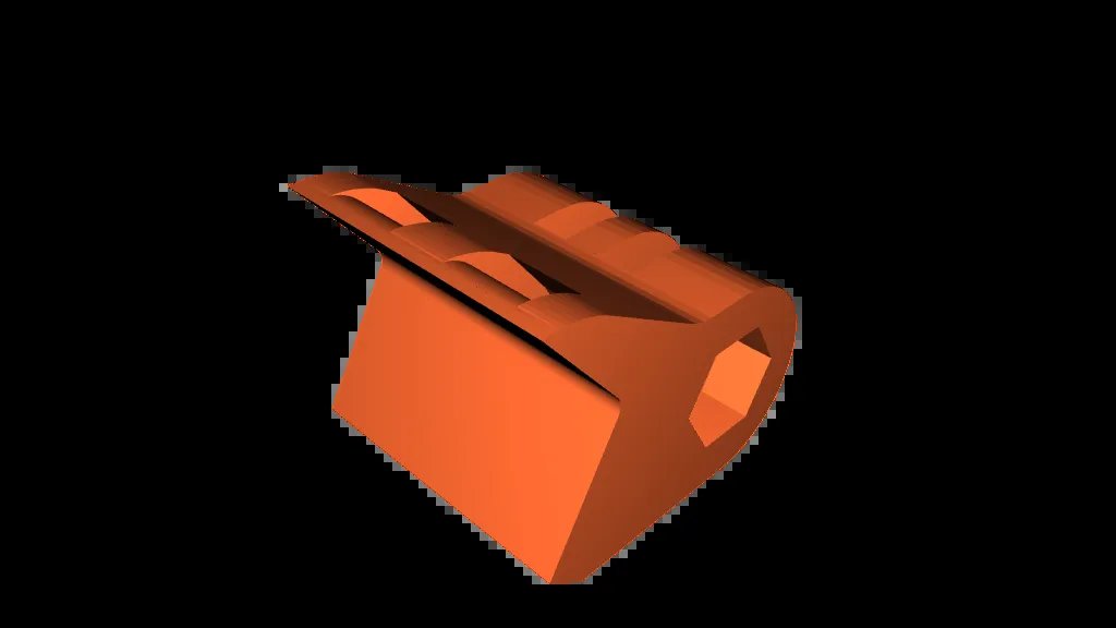 Крепление для GoPro на подбородок для шлема Fox Proframe