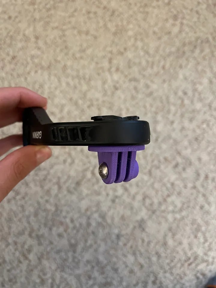 Крепление Garmin с четверть оборота для GoPro (мужское и женское)