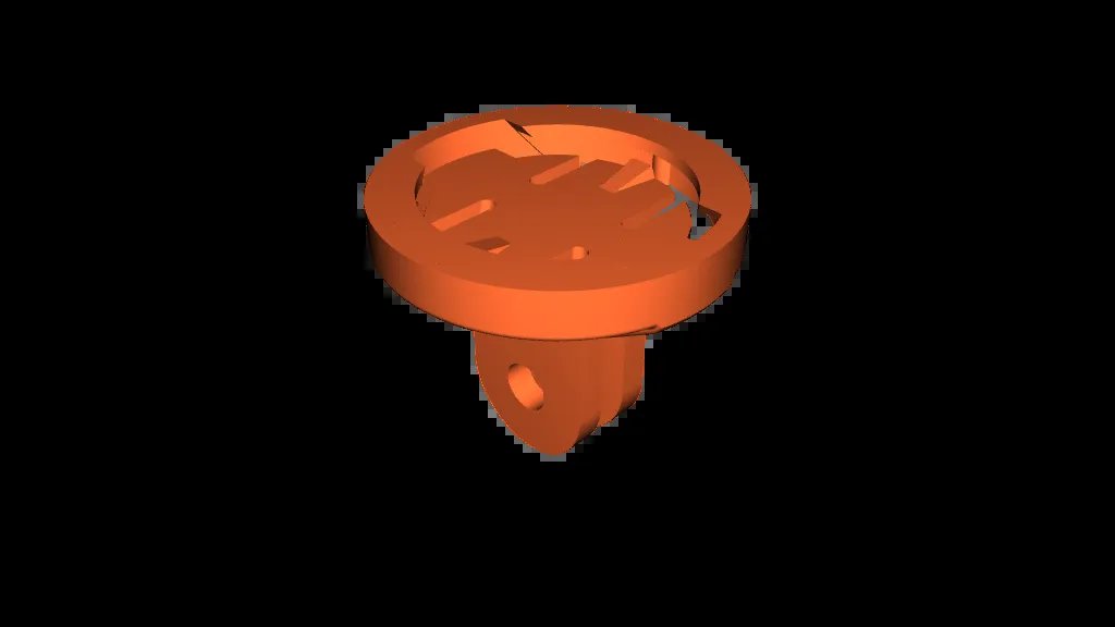 Адаптер для крепления Garmin/Wahoo с четверть оборота к GoPro с двумя штырями