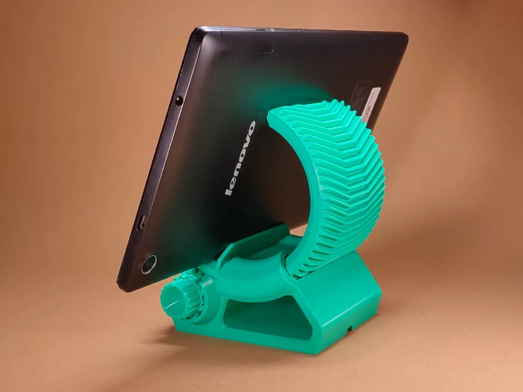 Подставка для телефона с шестеренками 2