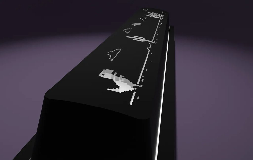 Клавиша-пробел "Динозавр Google"