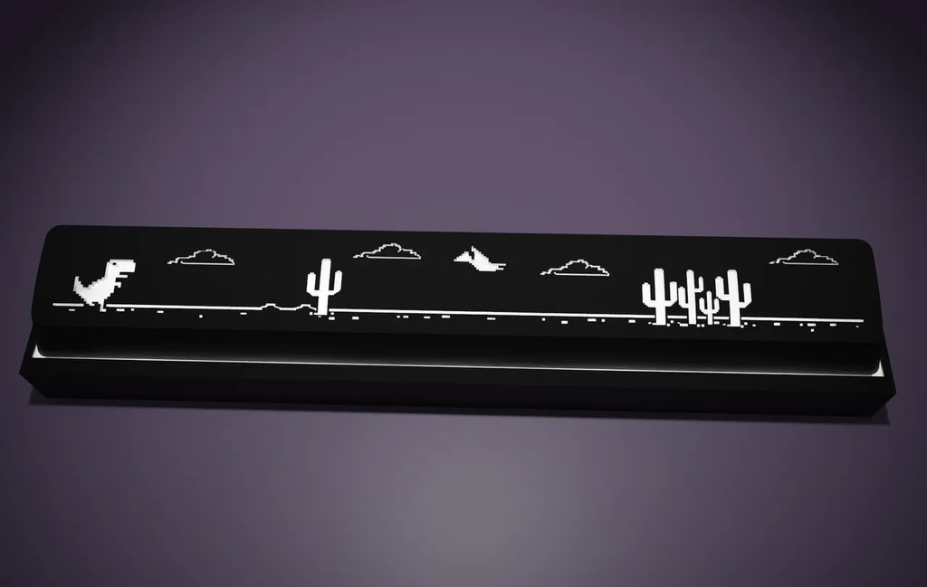 Клавиша-пробел "Динозавр Google"