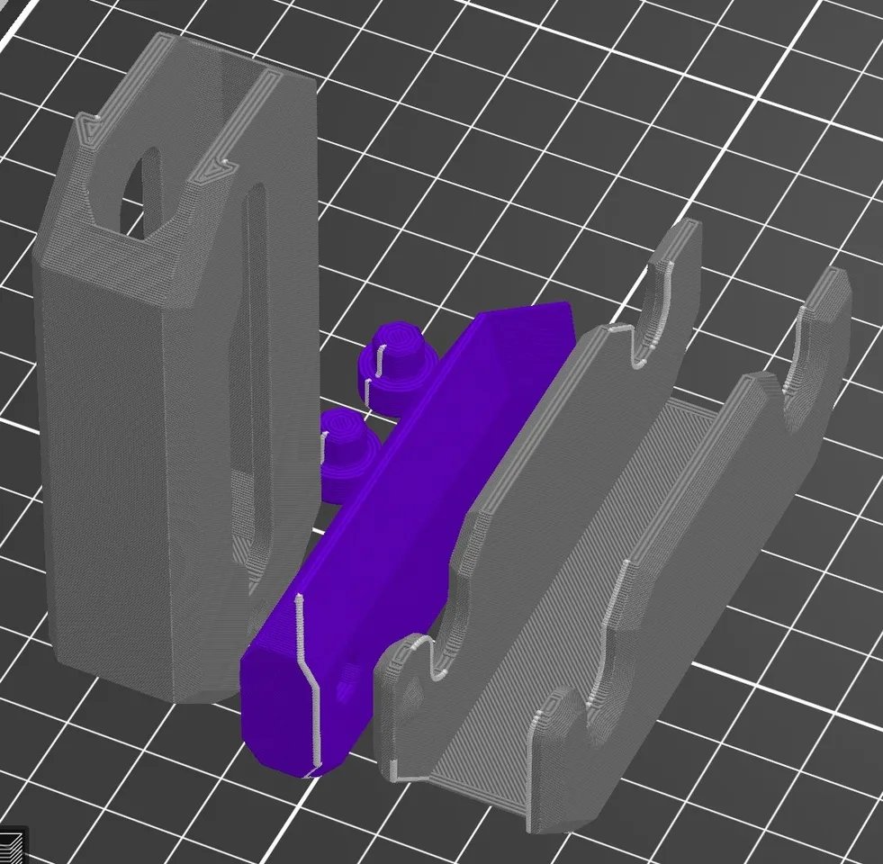 Нож-гравитация без винтов (Remix) - 45мм