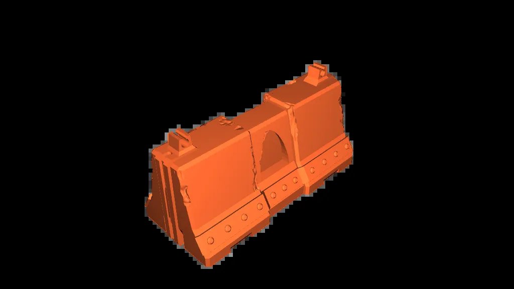 Бетонные барьеры для варгейминга в стиле Grimdark