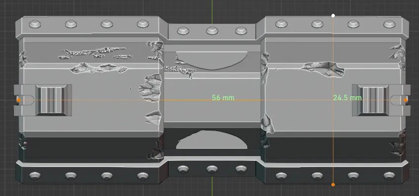 Бетонные барьеры для варгейминга в стиле Grimdark