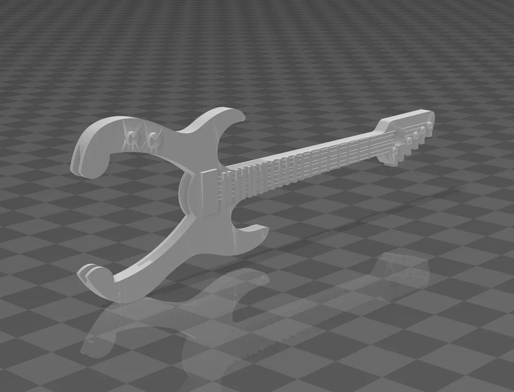 Брелок для гитарных медиаторов