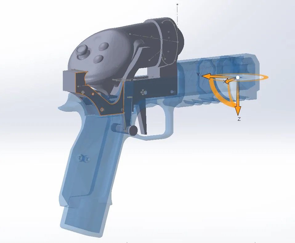 Блок управления стрельбой для Meta Quest 3 - совместим с ACE XR