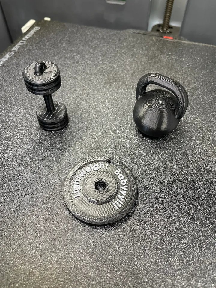 Брелок для ключей в стиле спортзала