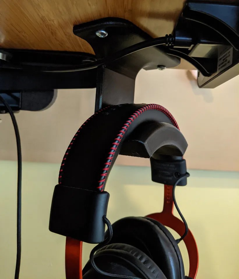 Держатель для наушников (крепление под стол)