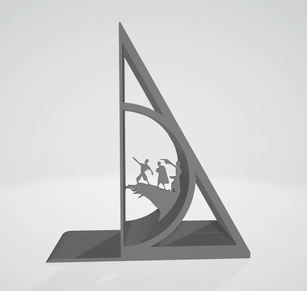 Книгодержатель в стиле "Гарри Поттер и Дары Смерти"