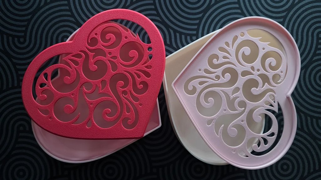 Коробка в форме сердца Redux