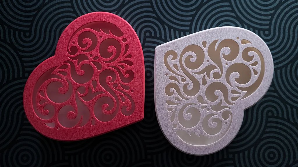 Коробка в форме сердца Redux