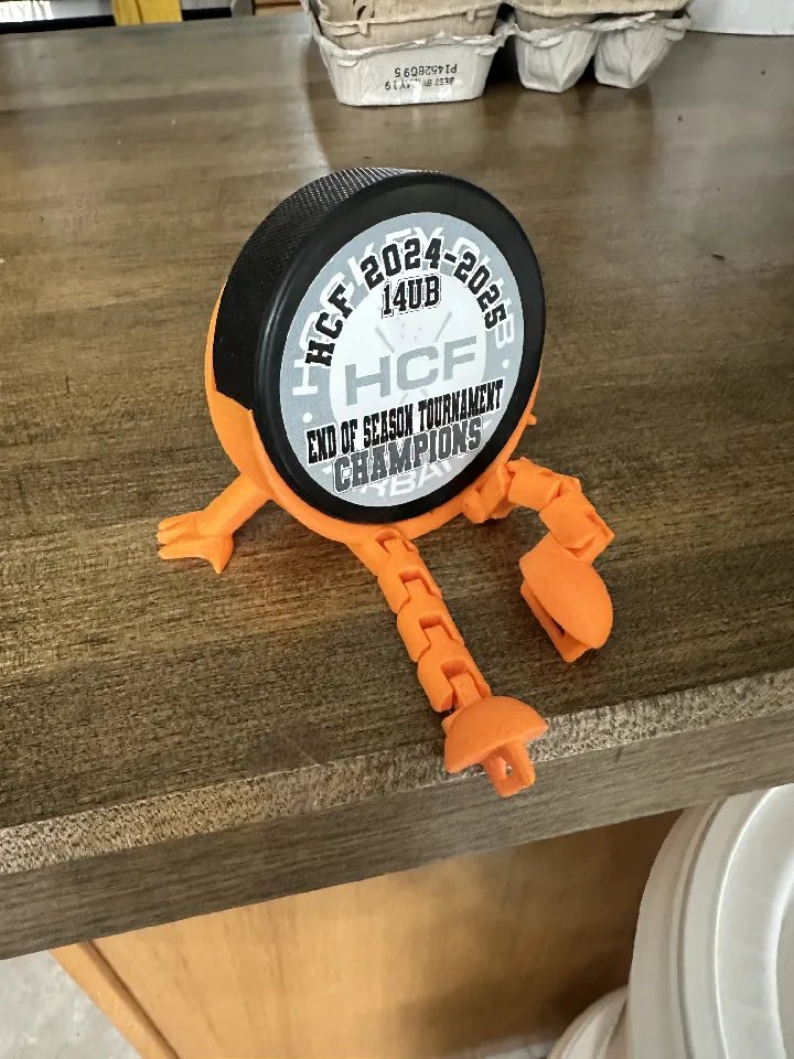 Держатель для хоккейной шайбы