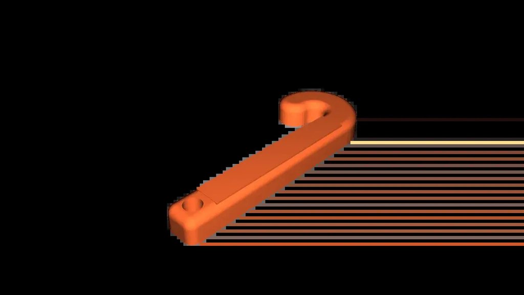 Брелок "Хоккейная клюшка"