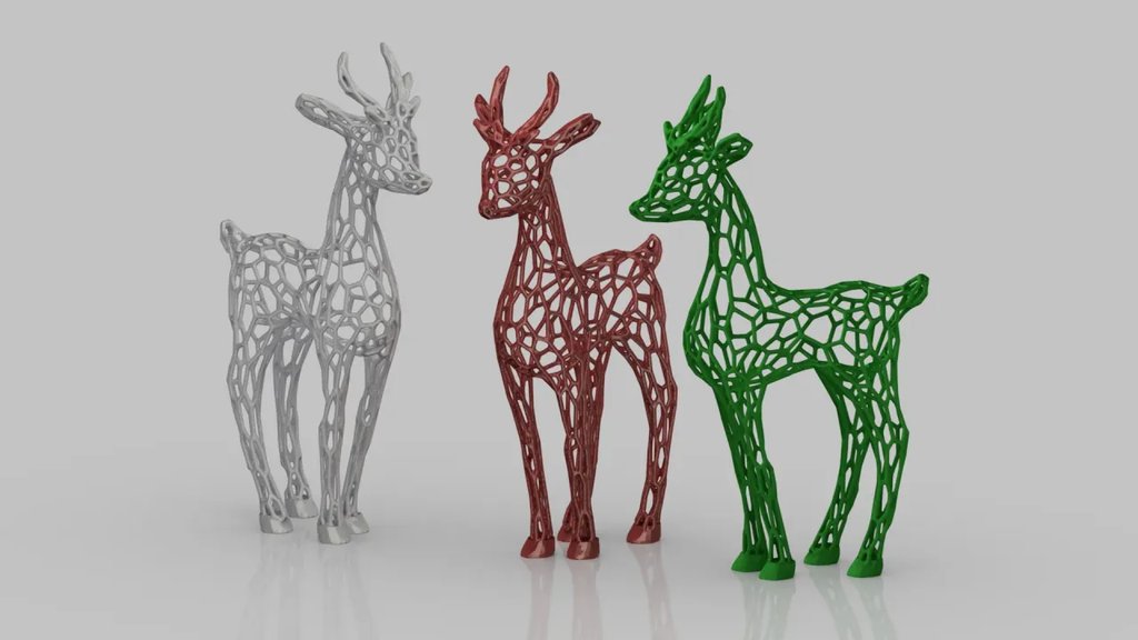 Декоративные олени к праздникам