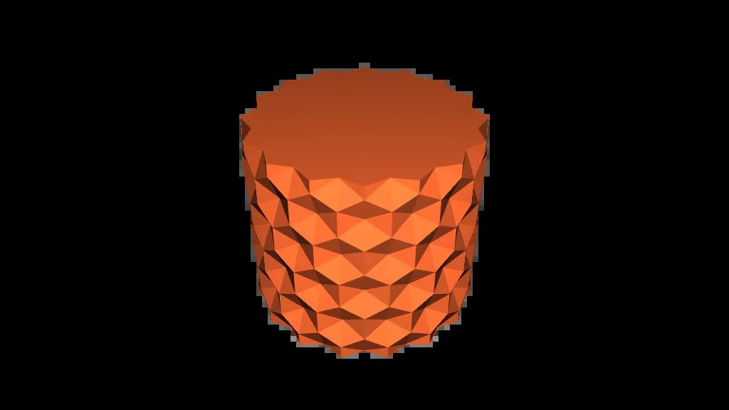 Инвертированный гексагональный горшок для растений - Режим вазы