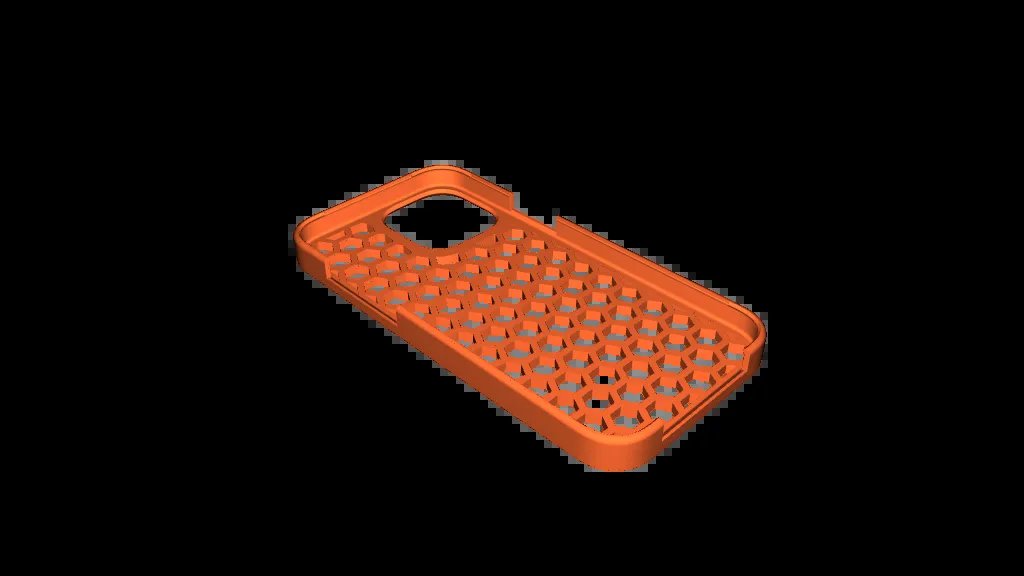 Чехол для iPhone 13 Pro Max с гексагональным дизайном