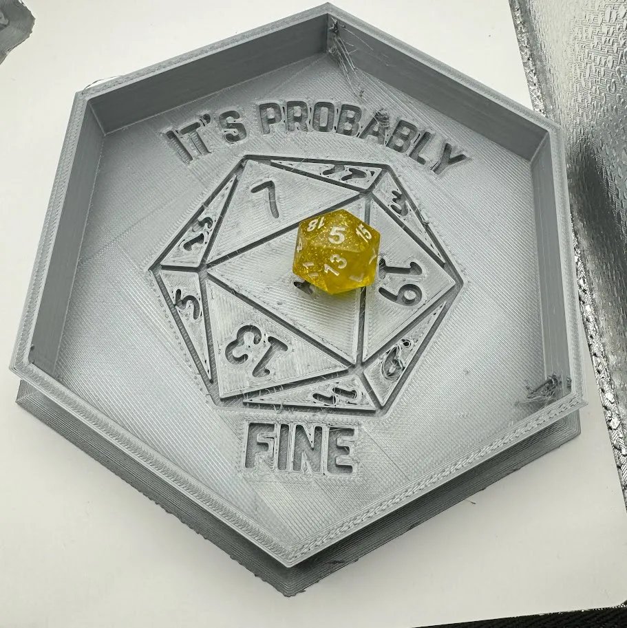 Подставка для кубиков "Наверное, всё в порядке"