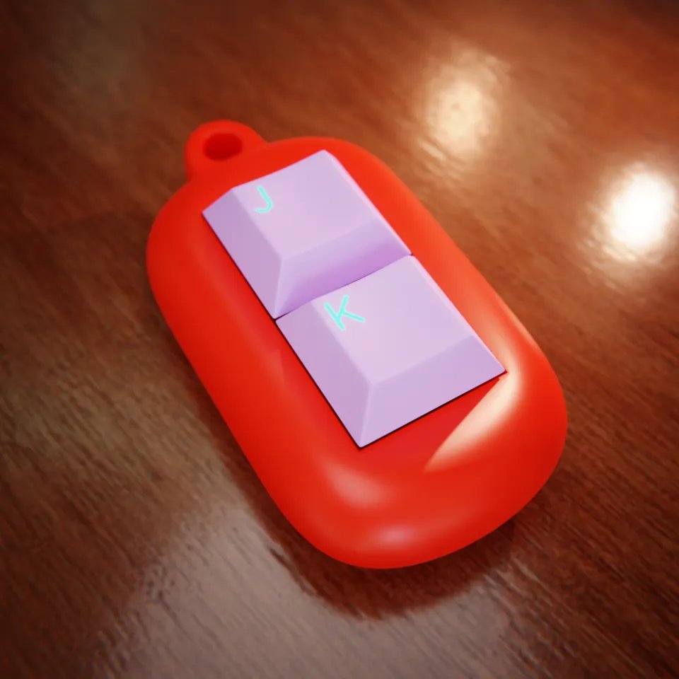 Брелок-тестер механических переключателей