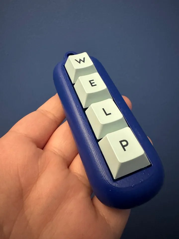 Брелок-тестер механических переключателей