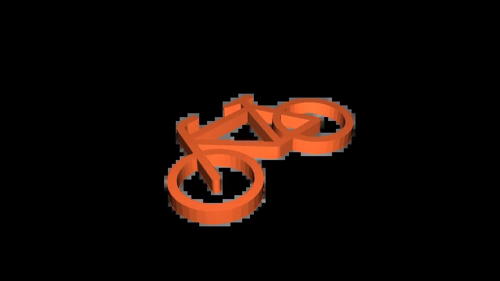 Брелок Велосипед