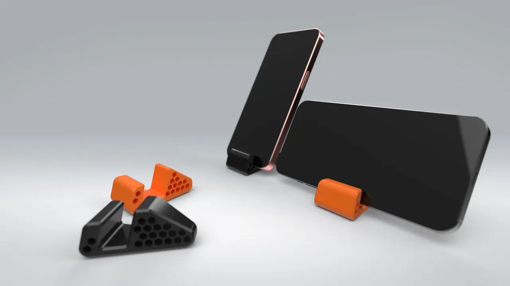 Подставка для телефона на брелок