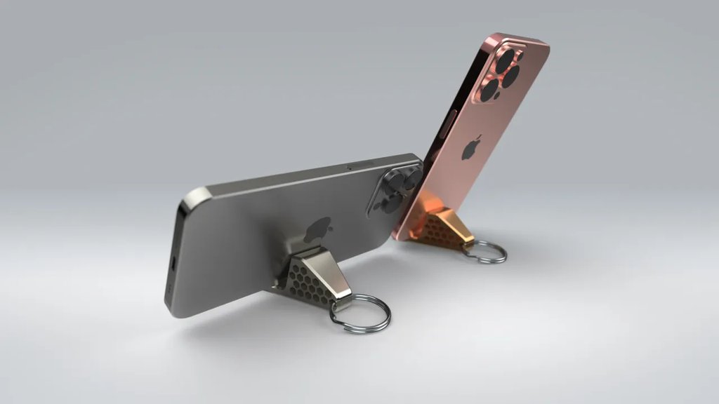 Подставка для телефона на брелок