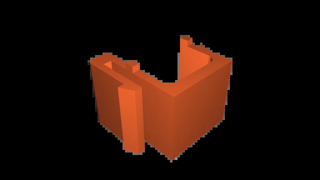 Пустая накладка для Keystone