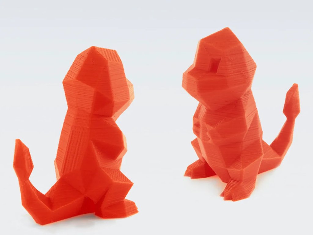 Чармандер в стиле Low-Poly