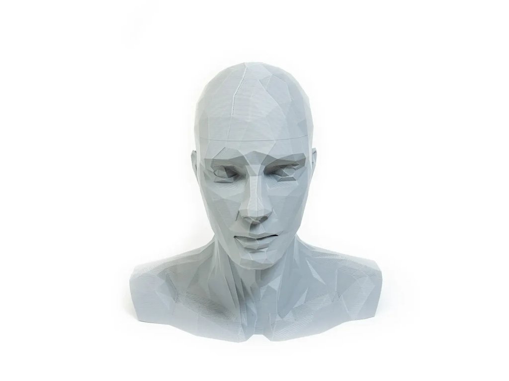 Голова манекена (Low-poly)