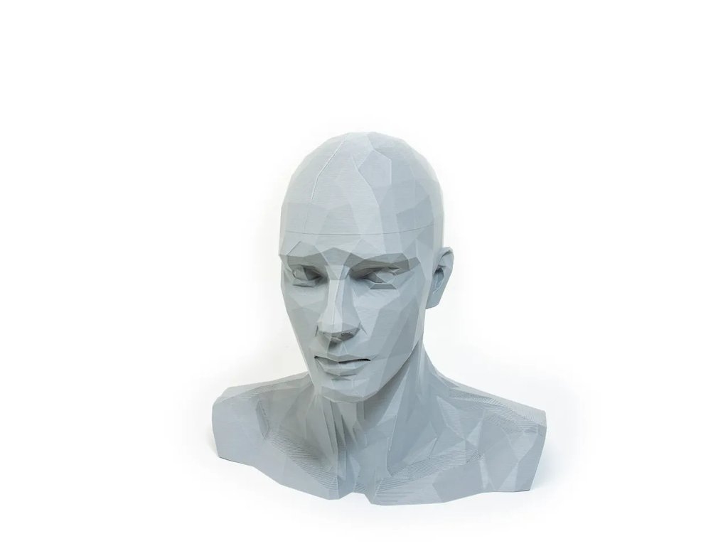 Голова манекена (Low-poly)