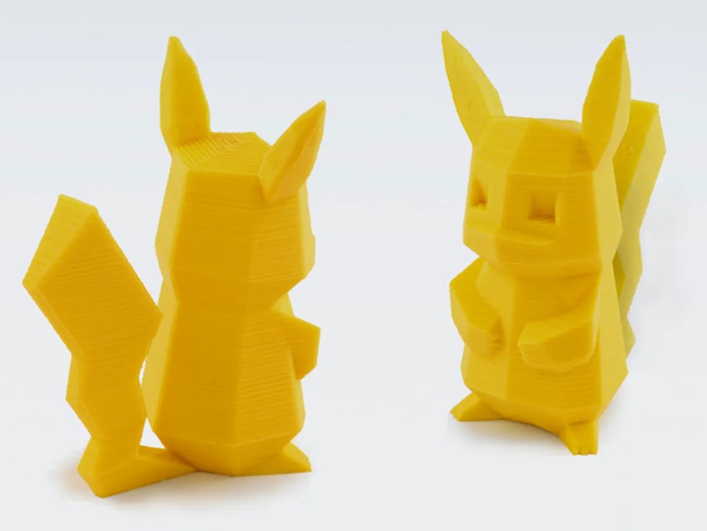 Пикачу в стиле Low-Poly