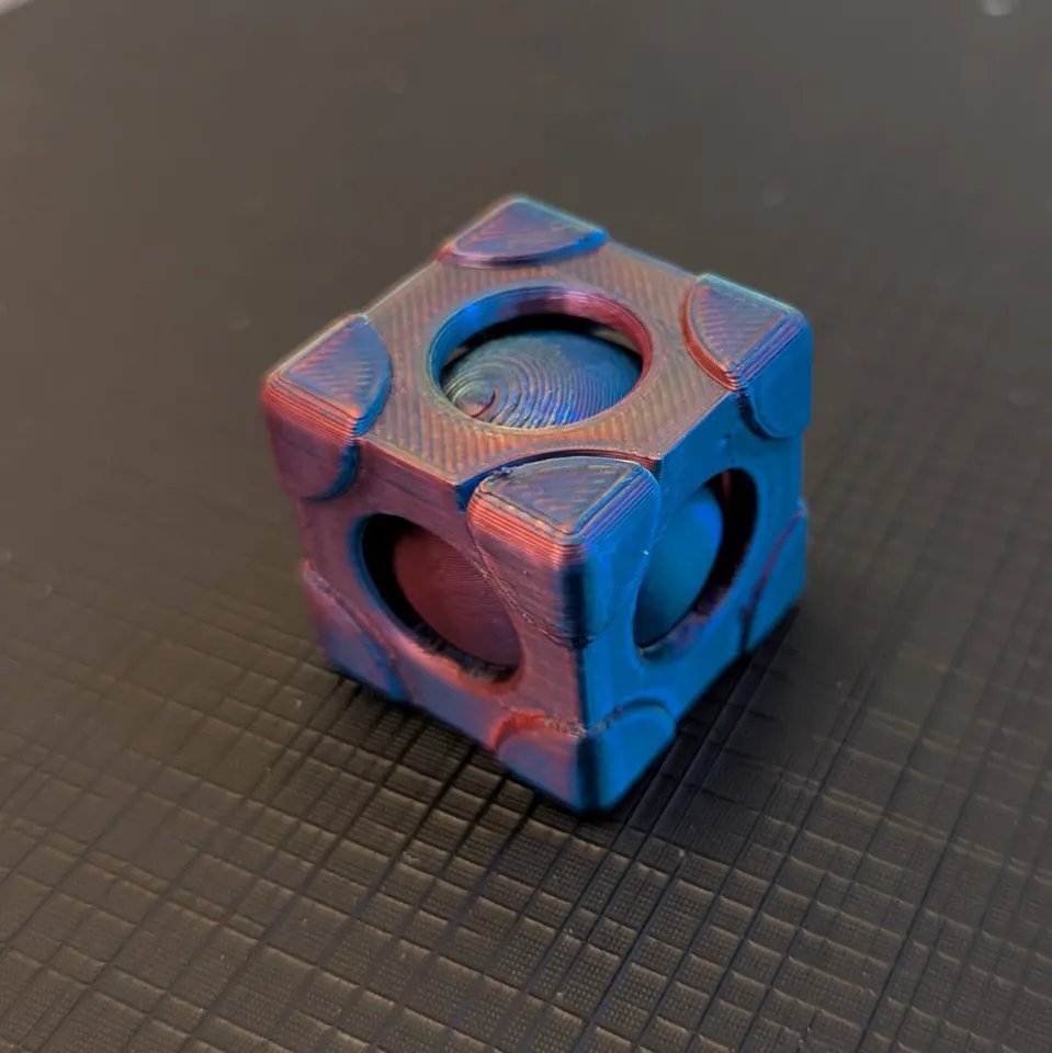 Волчок-спиннер Куб и Шар