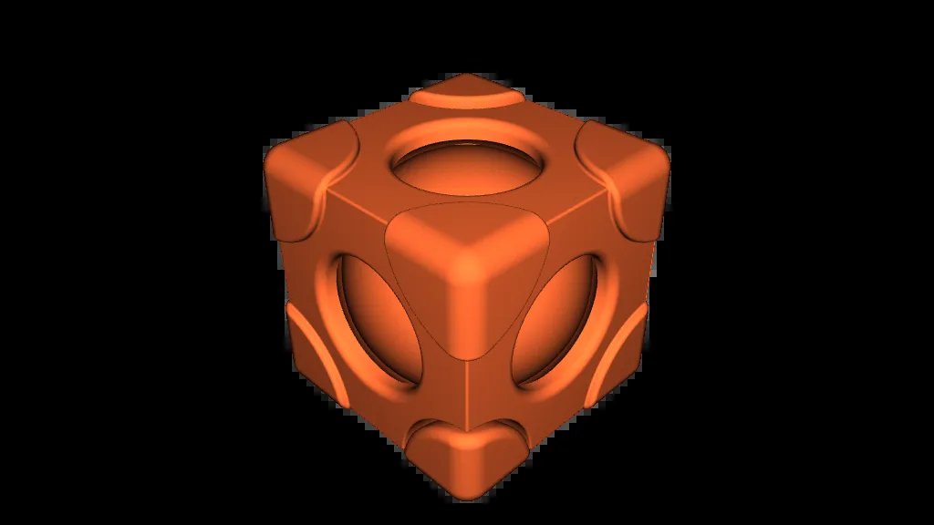 Волчок-спиннер Куб и Шар