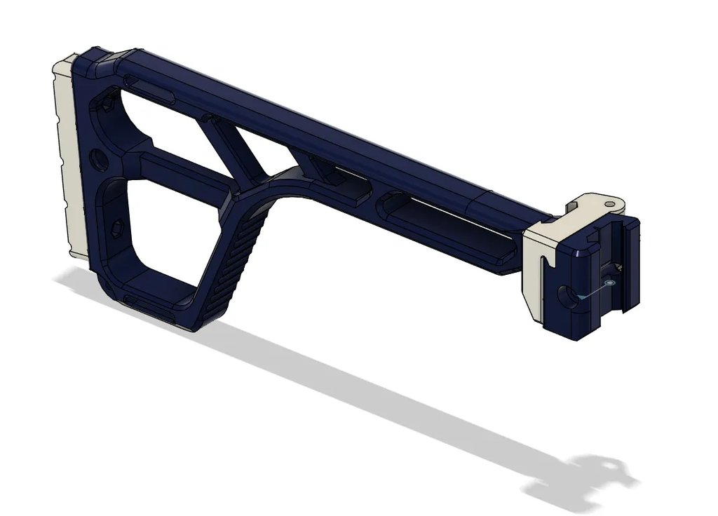 Складной упор MCXish усиленной конструкции