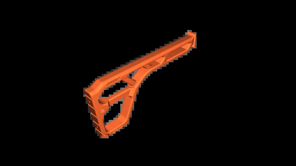 Складной упор MCXish усиленной конструкции