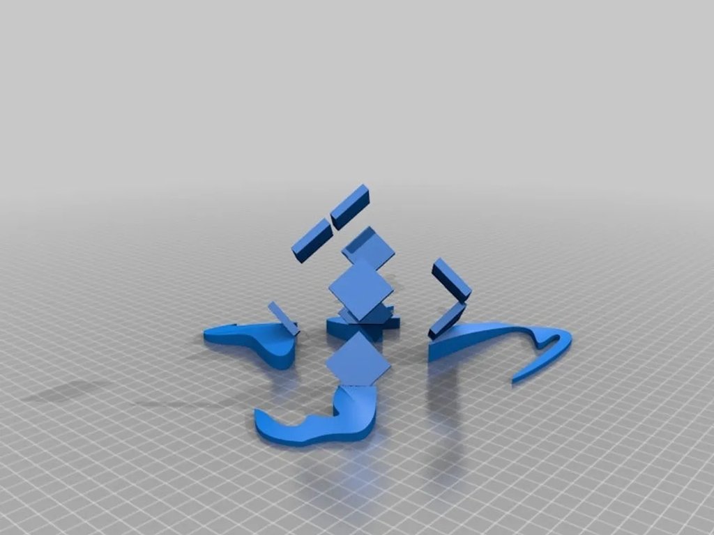 Тающий кубик Рубика (многоцветный)