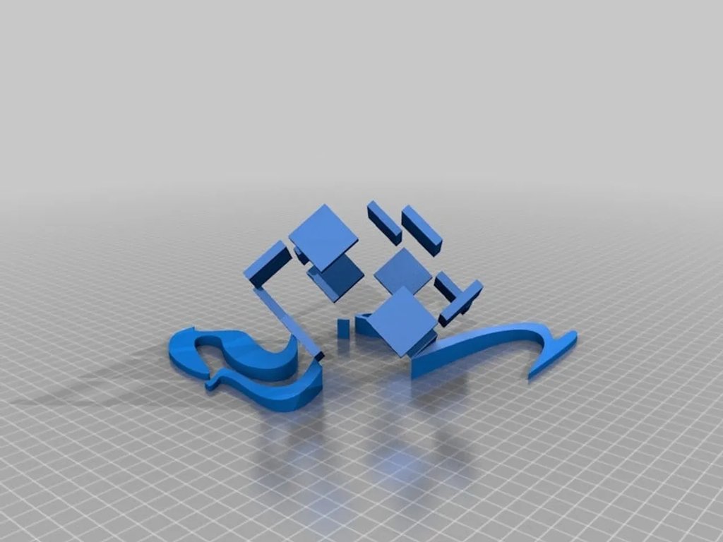 Тающий кубик Рубика (многоцветный)