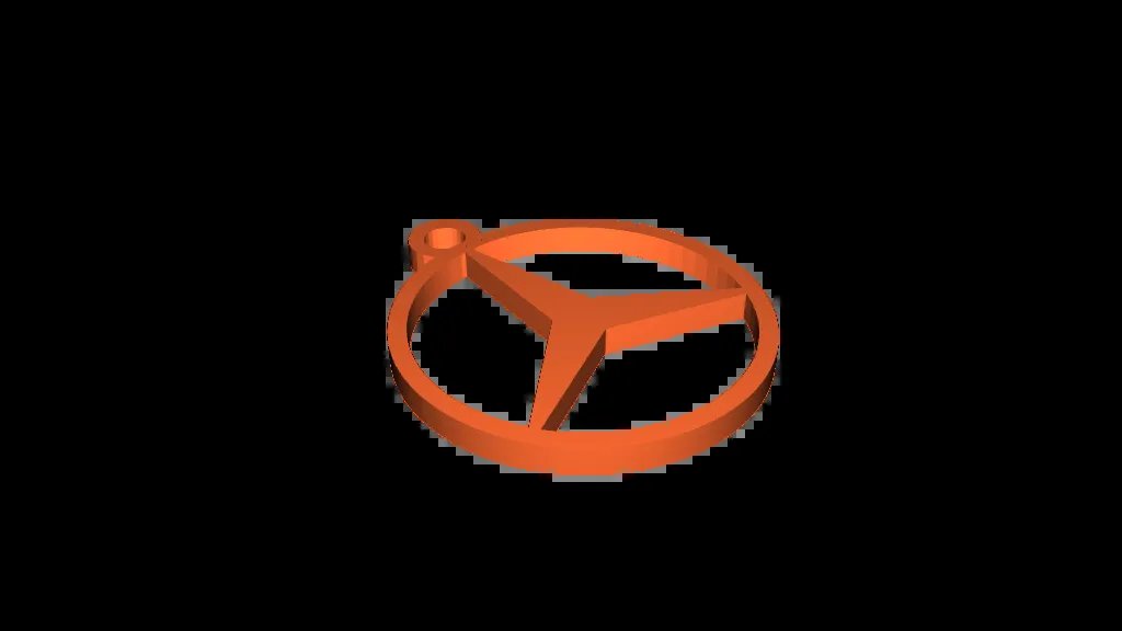 Брелок Mercedes