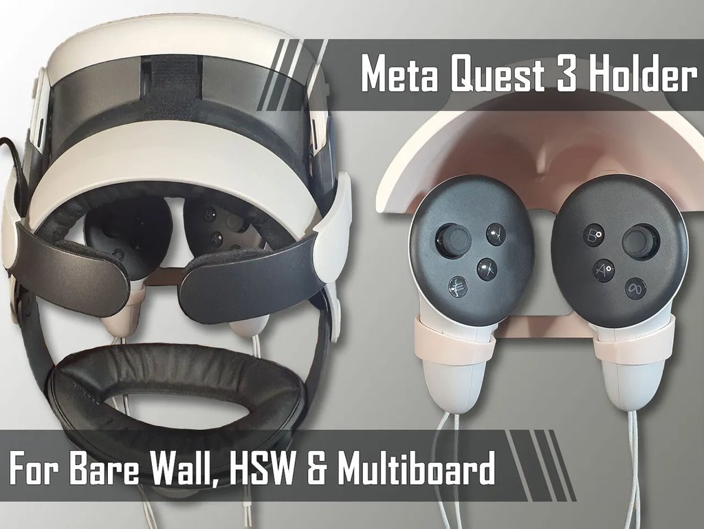 Настенное крепление для Meta Quest 3