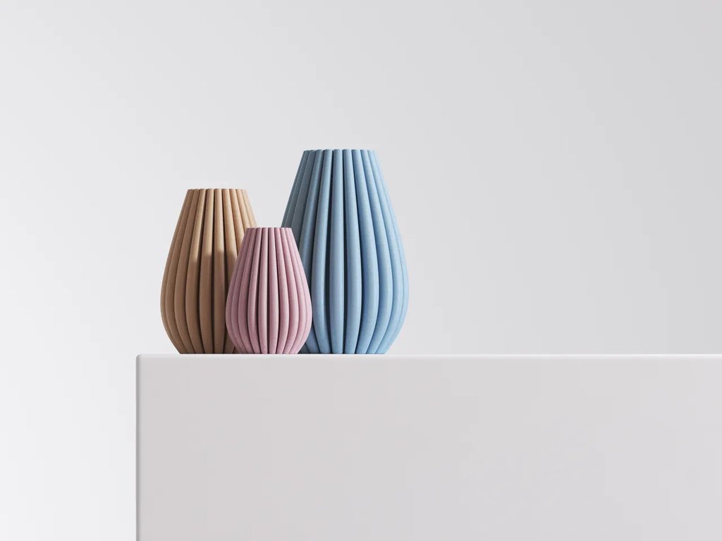 Минималистичная скандинавская ваза