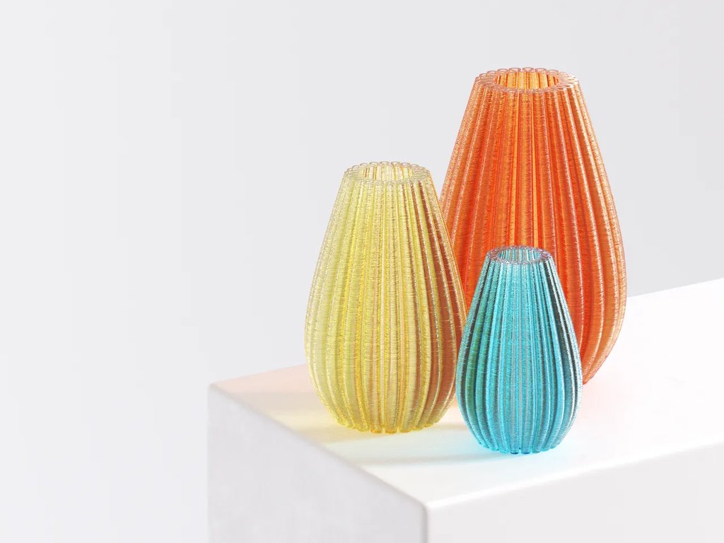 Минималистичная скандинавская ваза