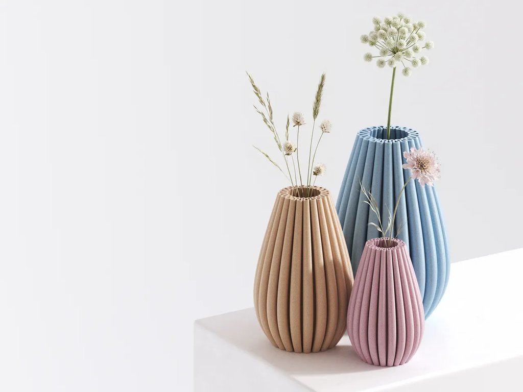 Минималистичная скандинавская ваза