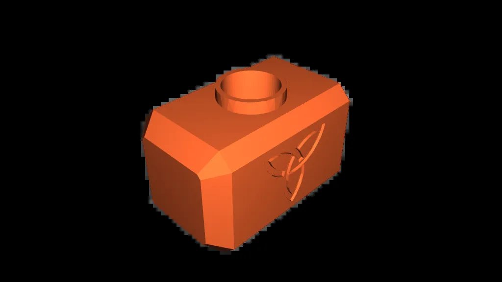 Мьёльнир - Брелок-молот Тора (многокомпонентный)