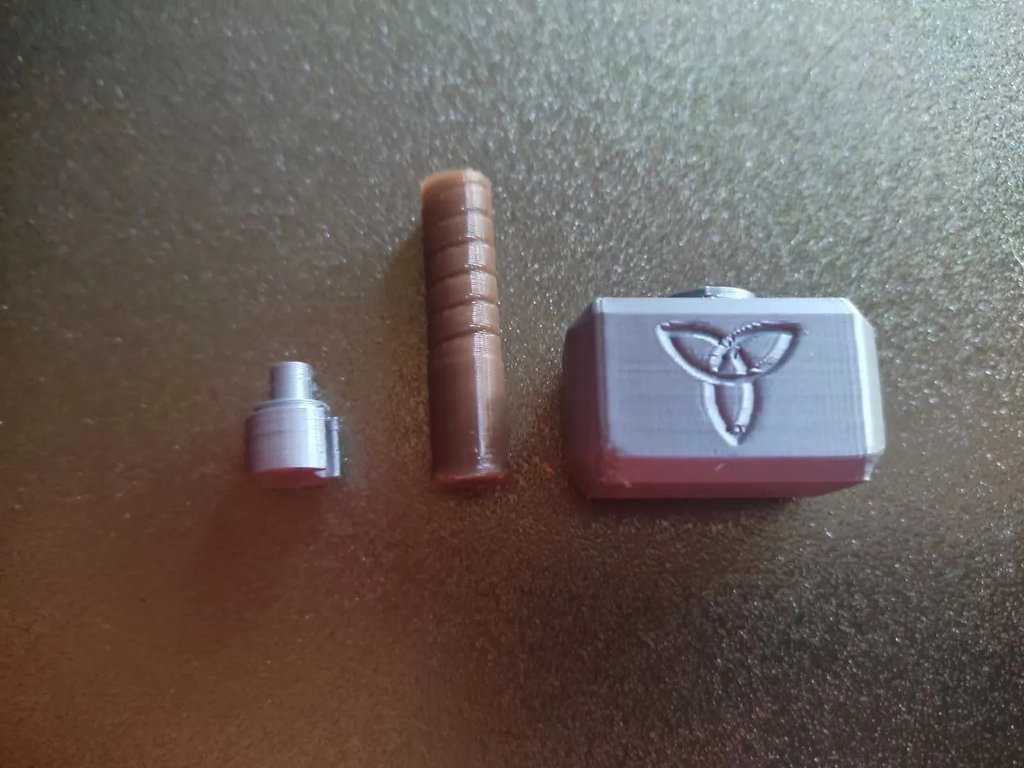 Мьёльнир - Брелок-молот Тора (многокомпонентный)