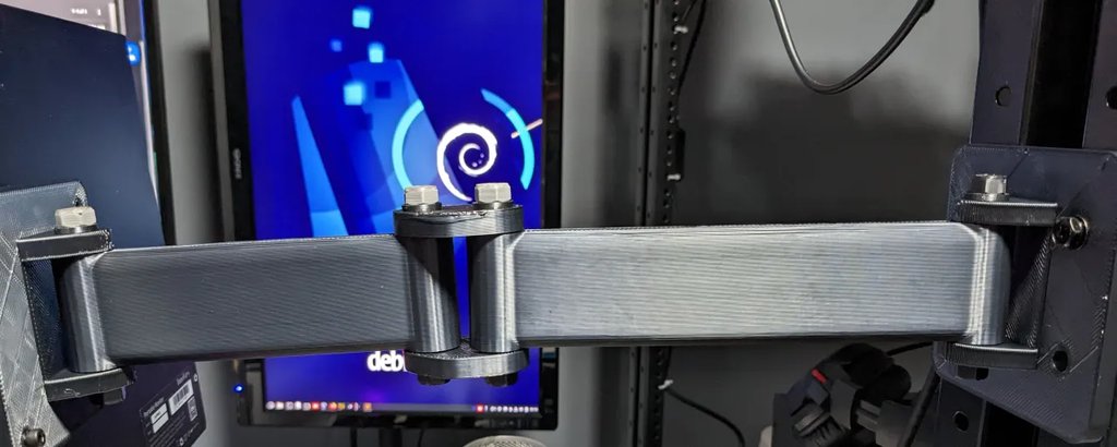 Модульный кронштейн для монитора 75мм VESA