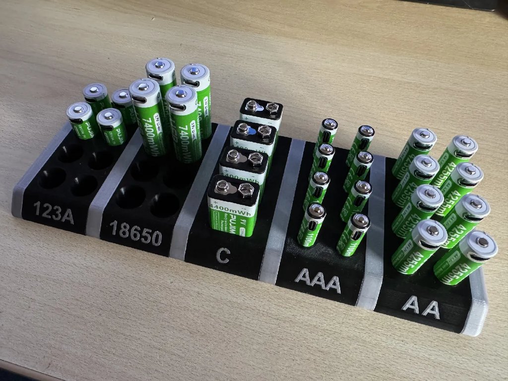 Модульная подставка для аккумуляторов