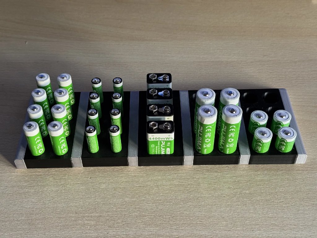 Модульная подставка для аккумуляторов