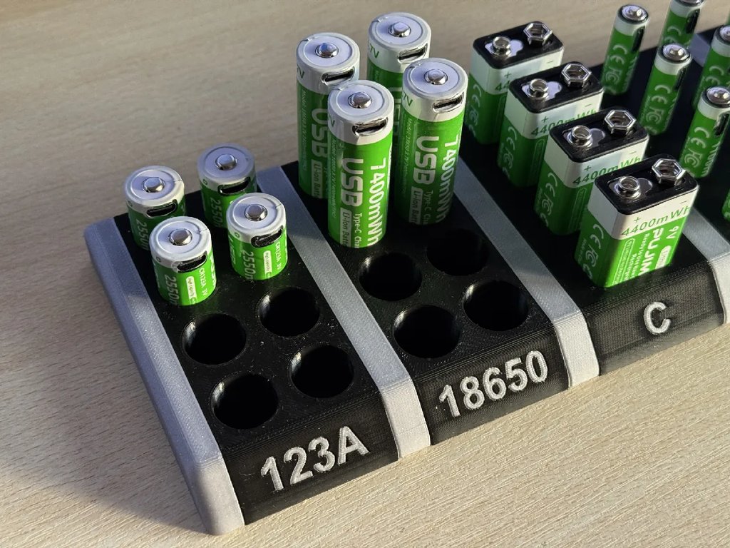 Модульная подставка для аккумуляторов