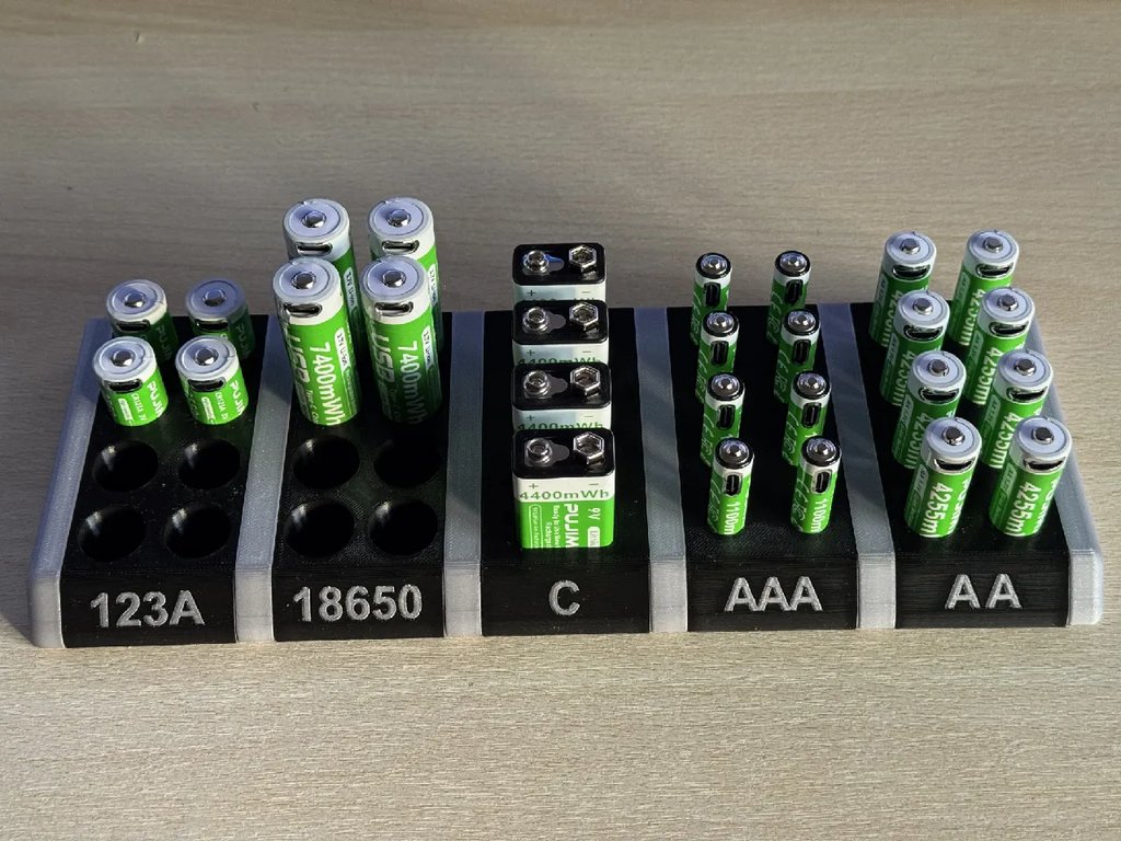 Модульная подставка для аккумуляторов